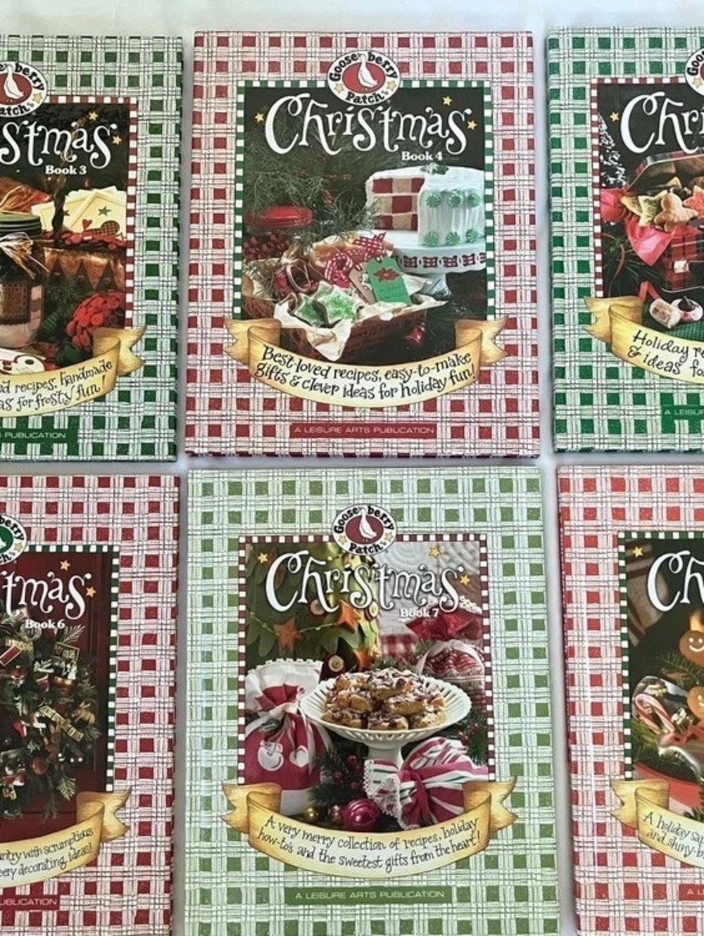 Gooseberry Patch Christmas Books 3–8 – New Holiday Cookbook Set